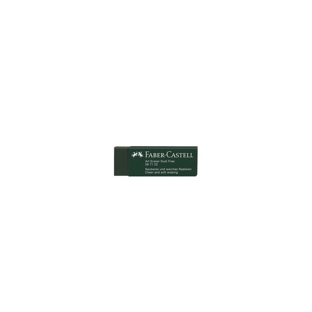 FABER-CASTELL Gomme en plastique DUST-FREE, vert