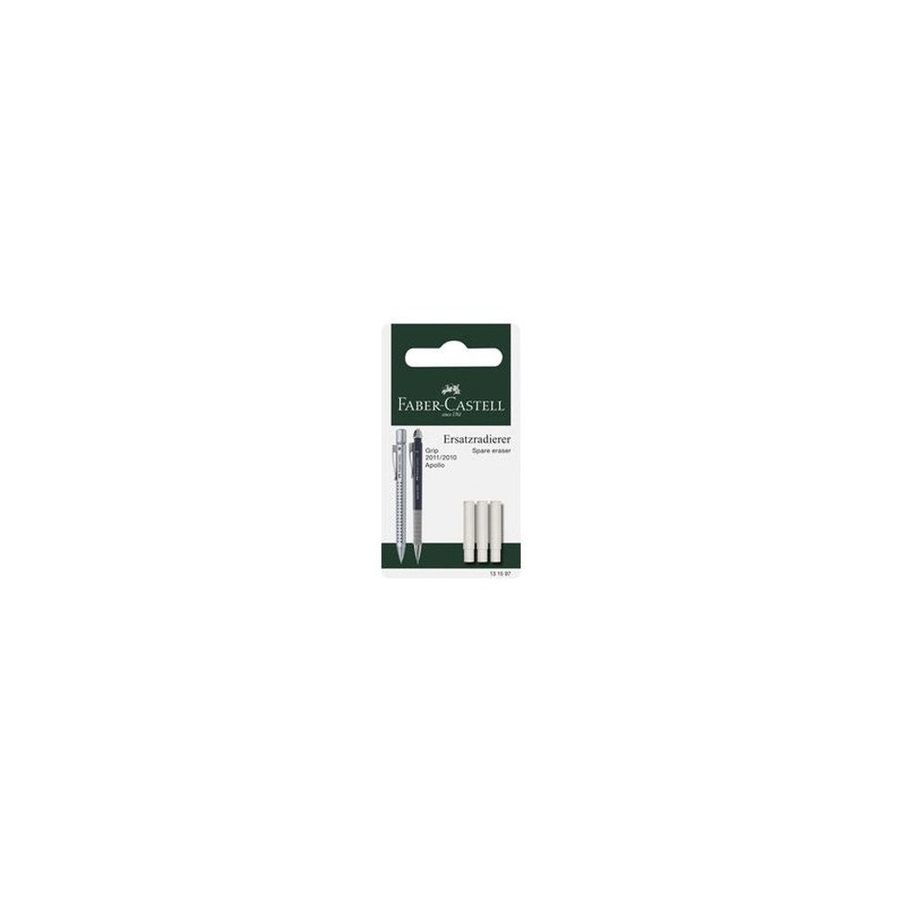 FABER-CASTELL Gomme de rechange pour porte-mines GRIP