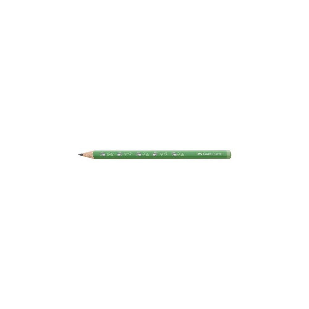 FABER-CASTELL Crayon de papier Dino Jumbo, HB, vert