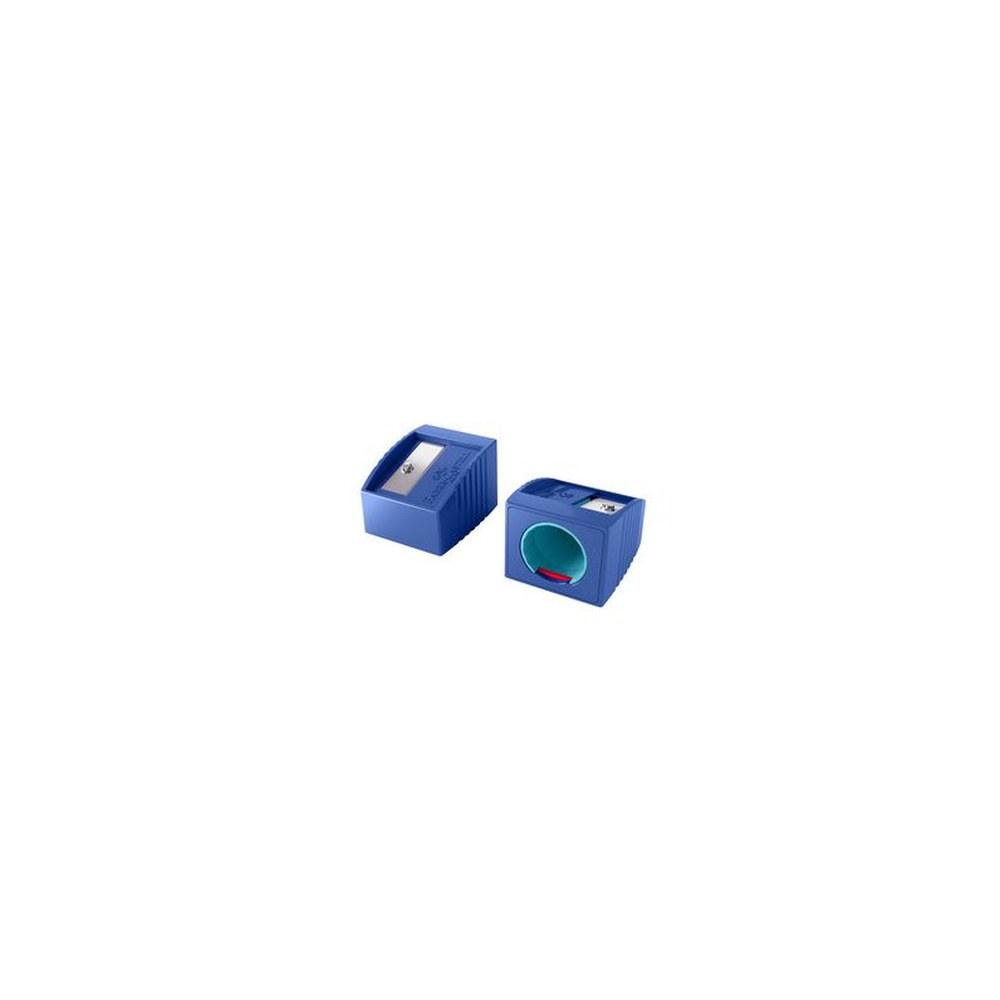 FABER-CASTELL Taille-crayon Grippy, bleu