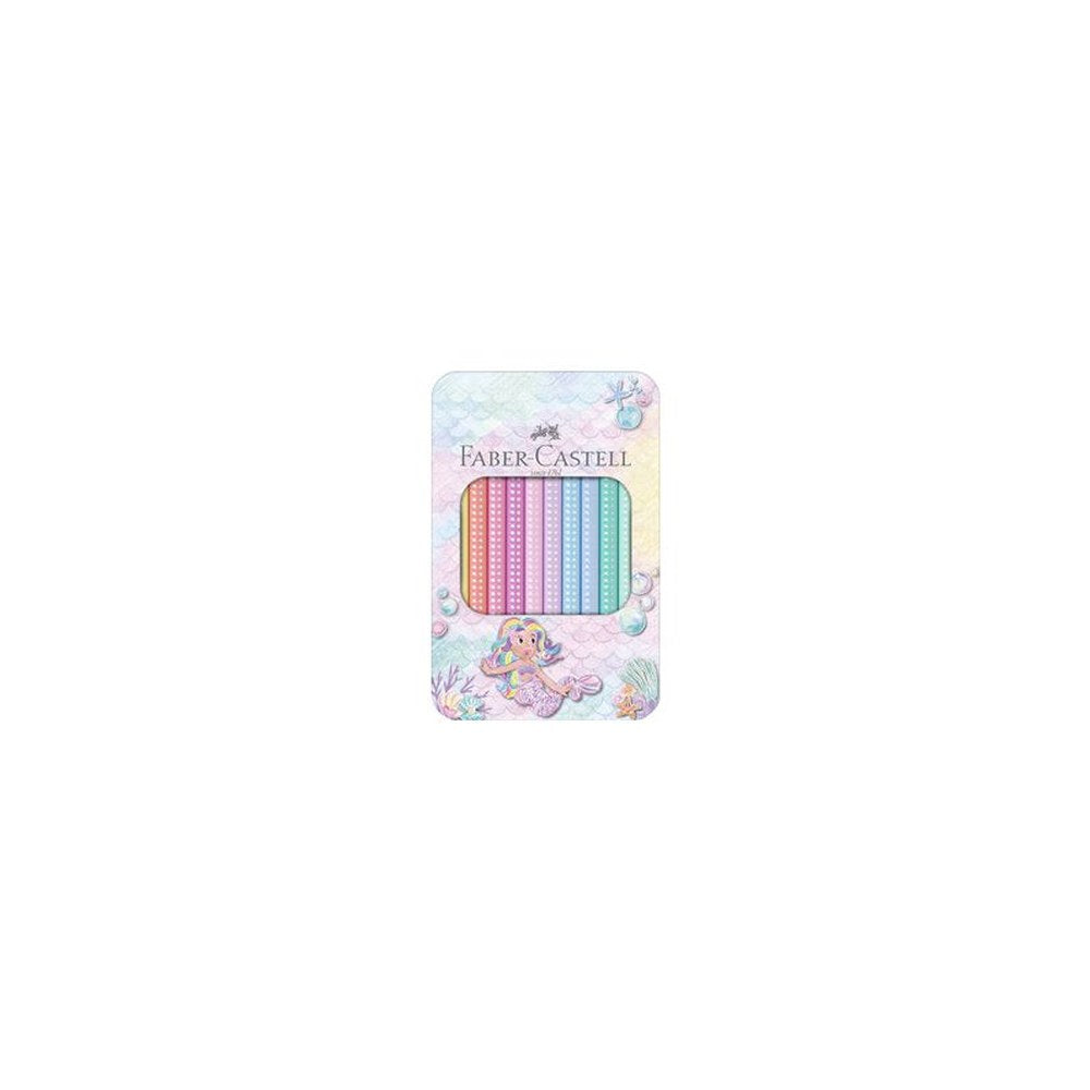 FABER-CASTELL Crayon de couleur Jumbo SPARKLE, étui de 10