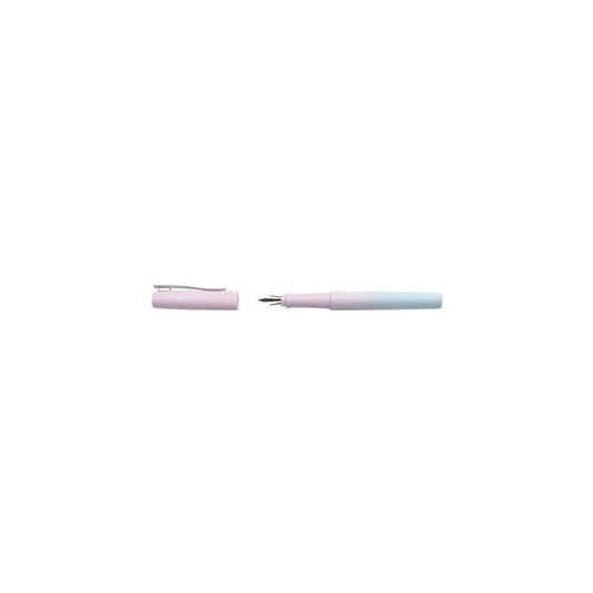 FABER-CASTELL Stylo plume POLY PEN, M, blushing sky