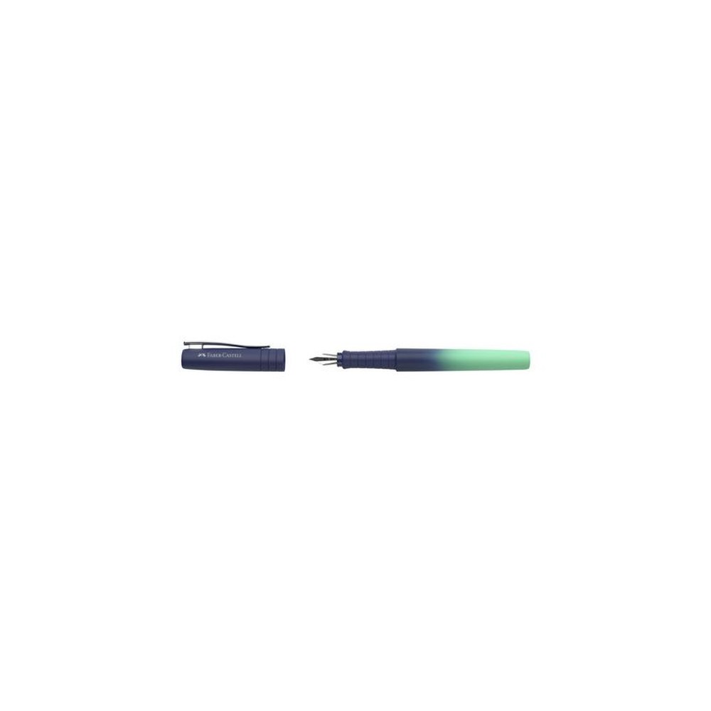 FABER-CASTELL Stylo plume POLY PEN, M, buzzing blue