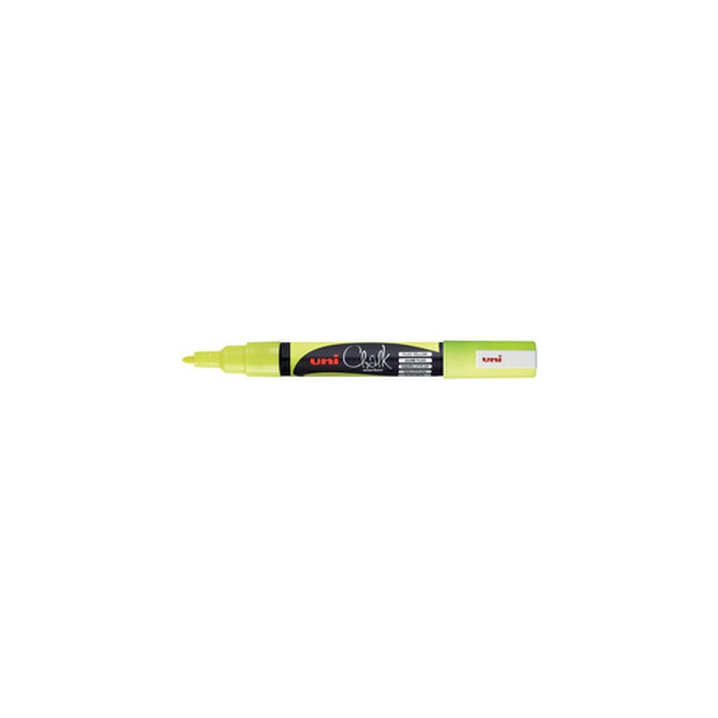 uni-ball Marqueur craie Chalk marker PWE3MS, jaune fluo