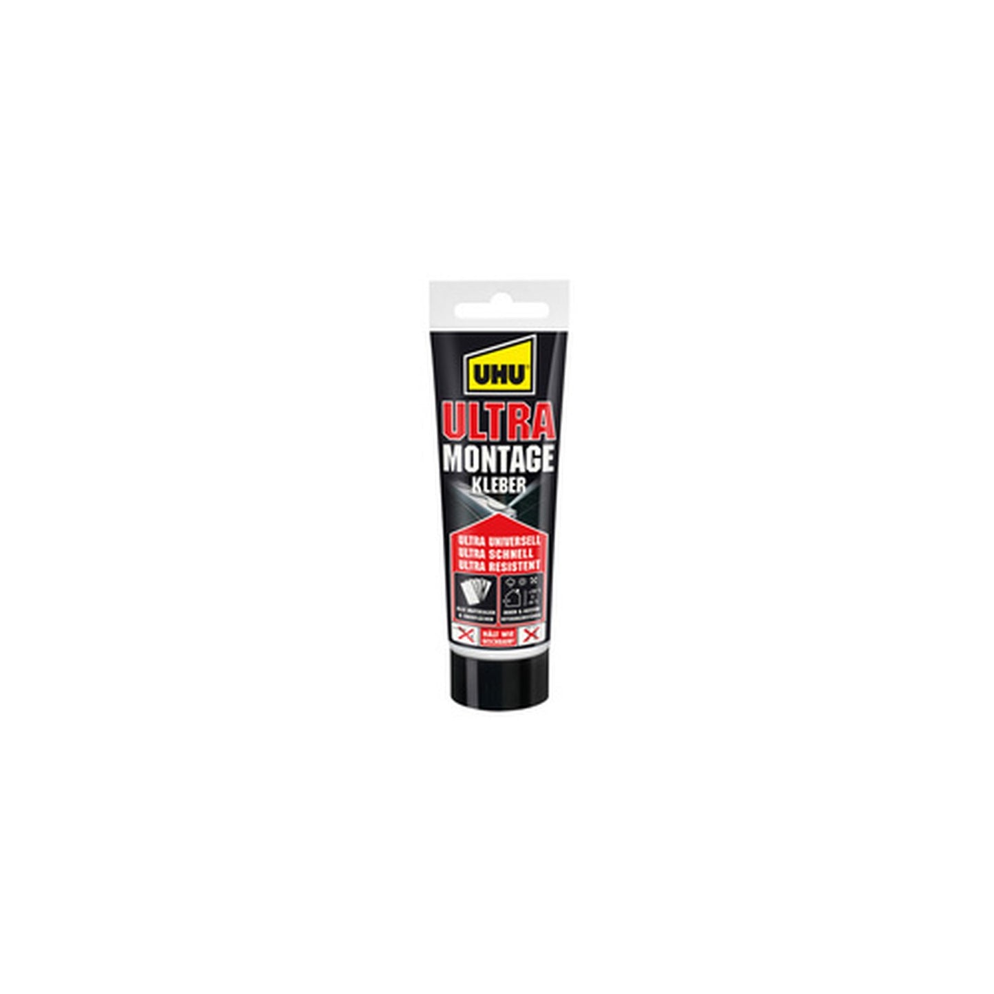 UHU Colle de montage Ultra, sans solvants, tube de 75 g