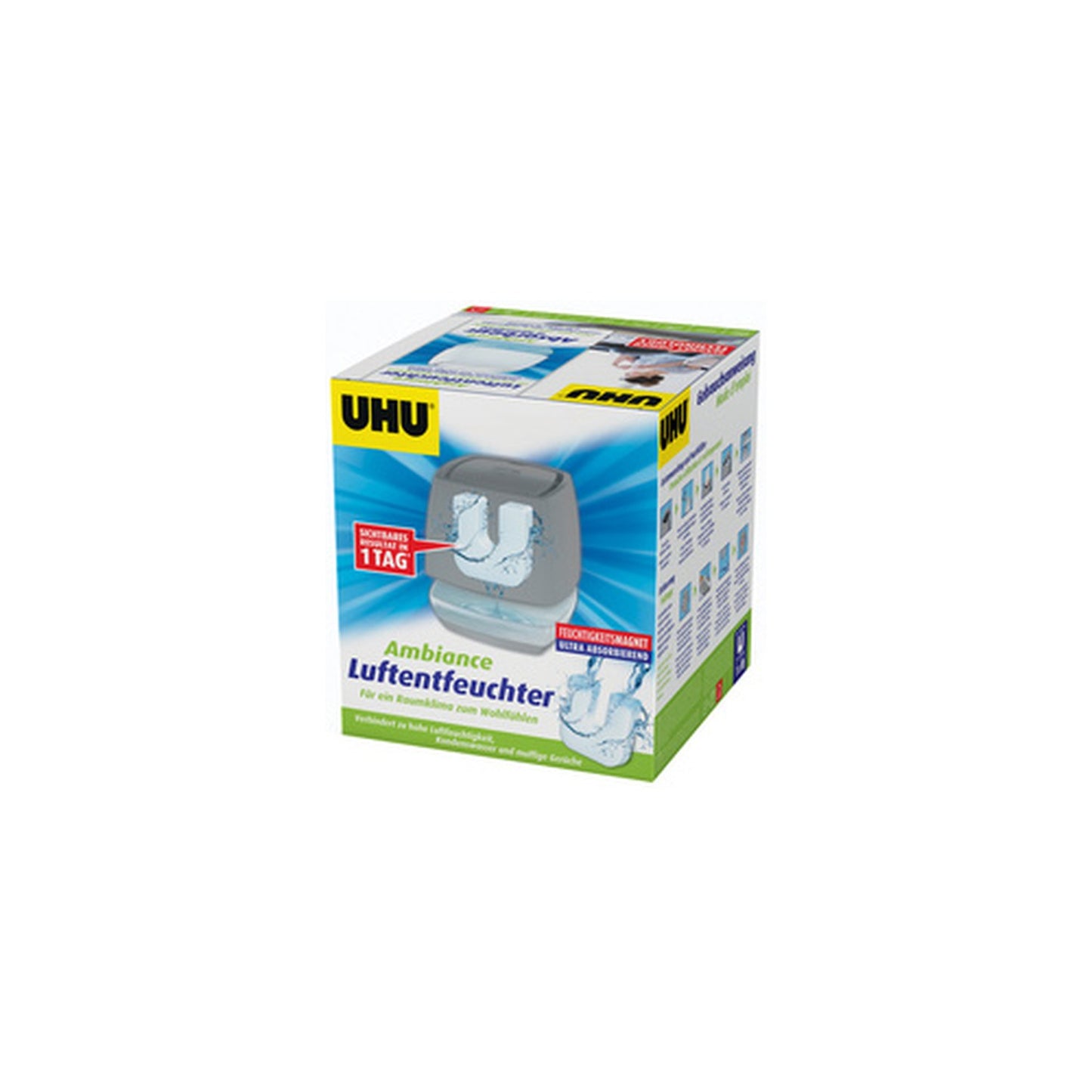 UHU Déshumidificateur Ambiance, 450 g, anthracite