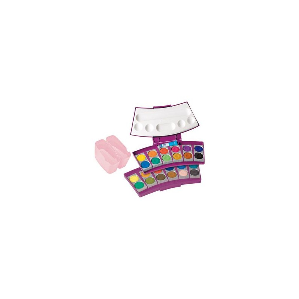 Pelikan Boîte de peinture ProColor 735, 24 couleurs