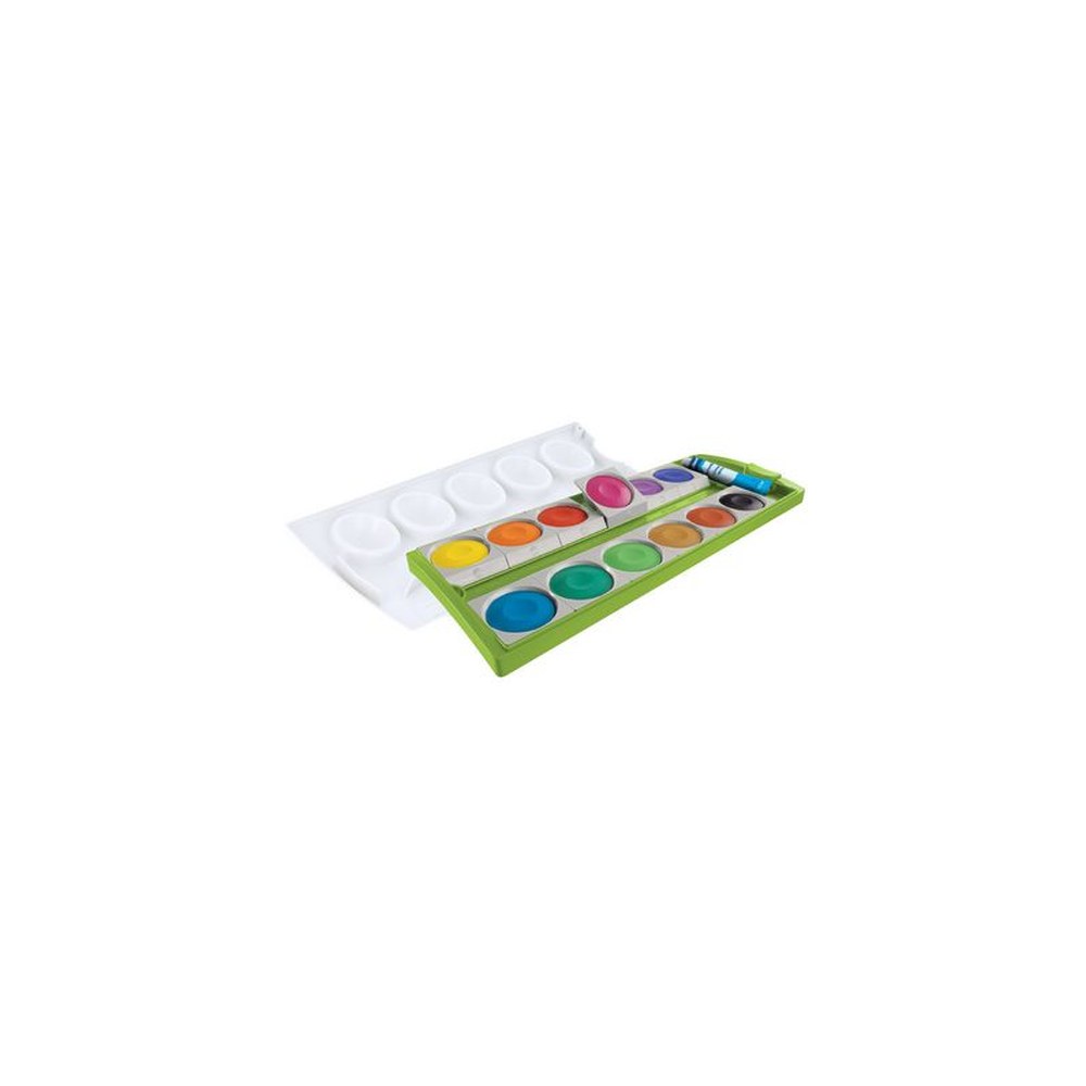 Pelikan Boîte de peinture K12, 12 couleurs, vert