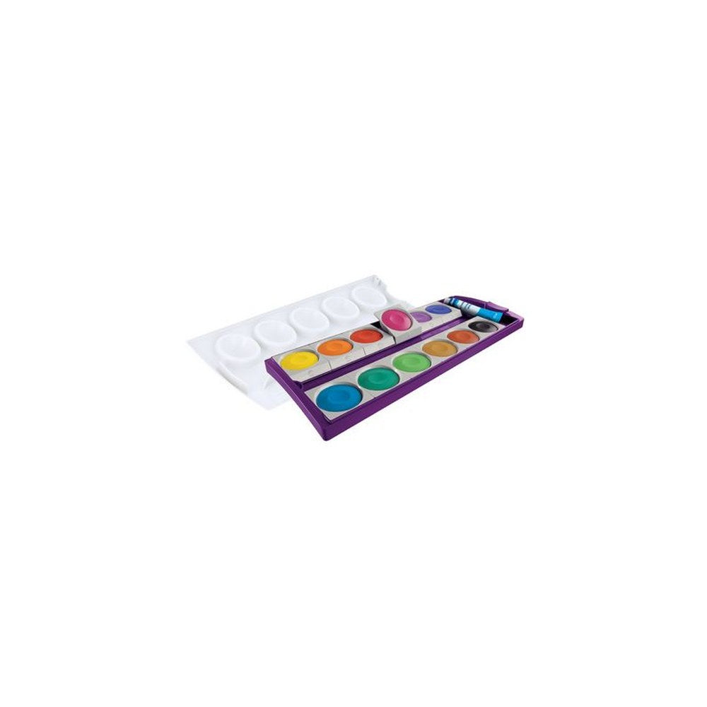 Pelikan Boîte de peinture K12, 12 couleurs, violet