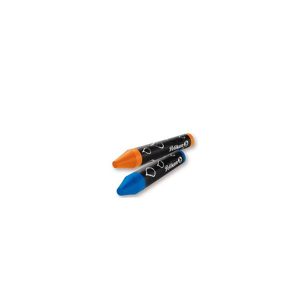 Pelikan Crayons de cire épais 666/8WL, rond, soluble dans l'
