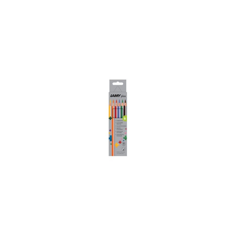 LAMY Crayon de couleur triangulaire plus, étui carton de 6
