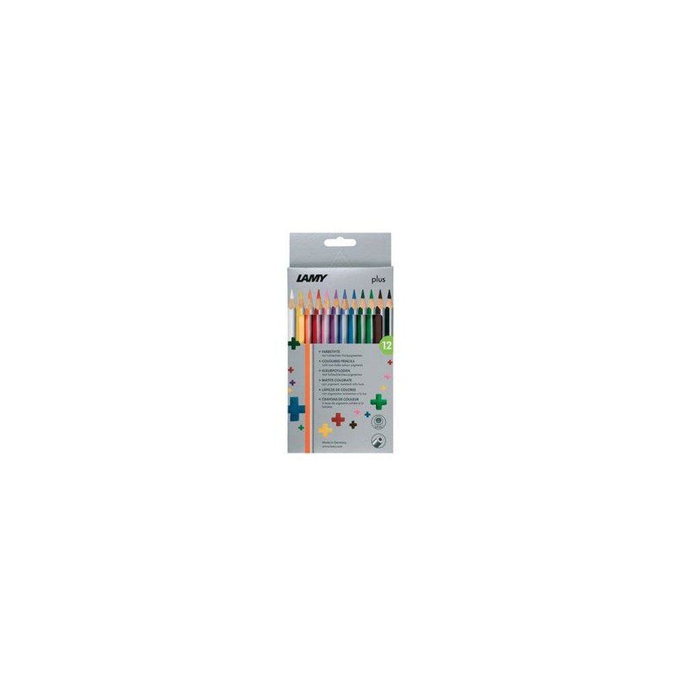 LAMY Crayon de couleur triangulaire plus, étui carton de 12