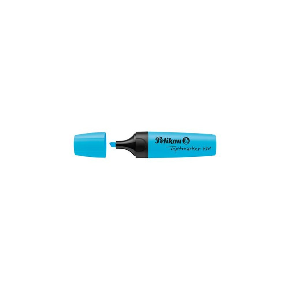 Pelikan Surligneur Textmarker 490, bleu fluo
