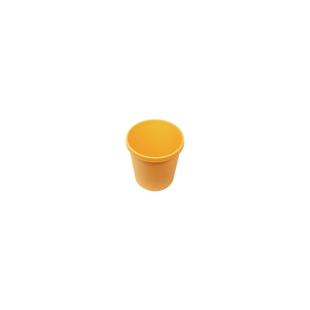 helit Corbeille à papier "the german", 30 litres, PE, jaune