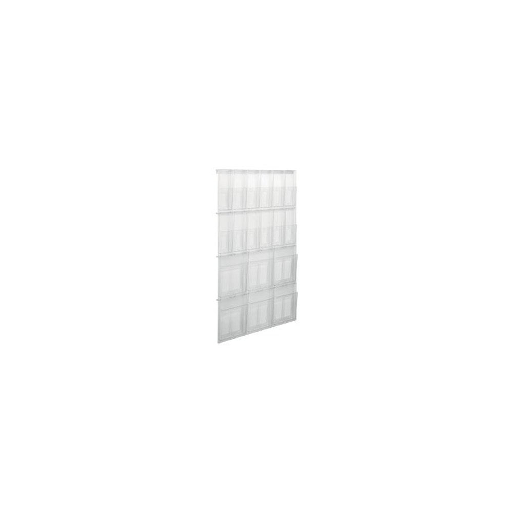 helit Porte-brochures mural "the placativ", transparent