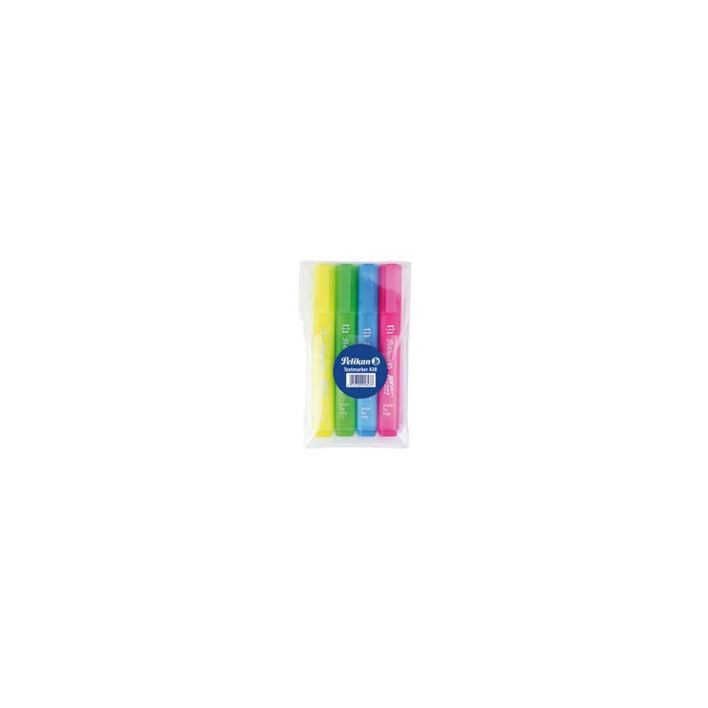 Pelikan Surligneur 438 Neon, étui de 4