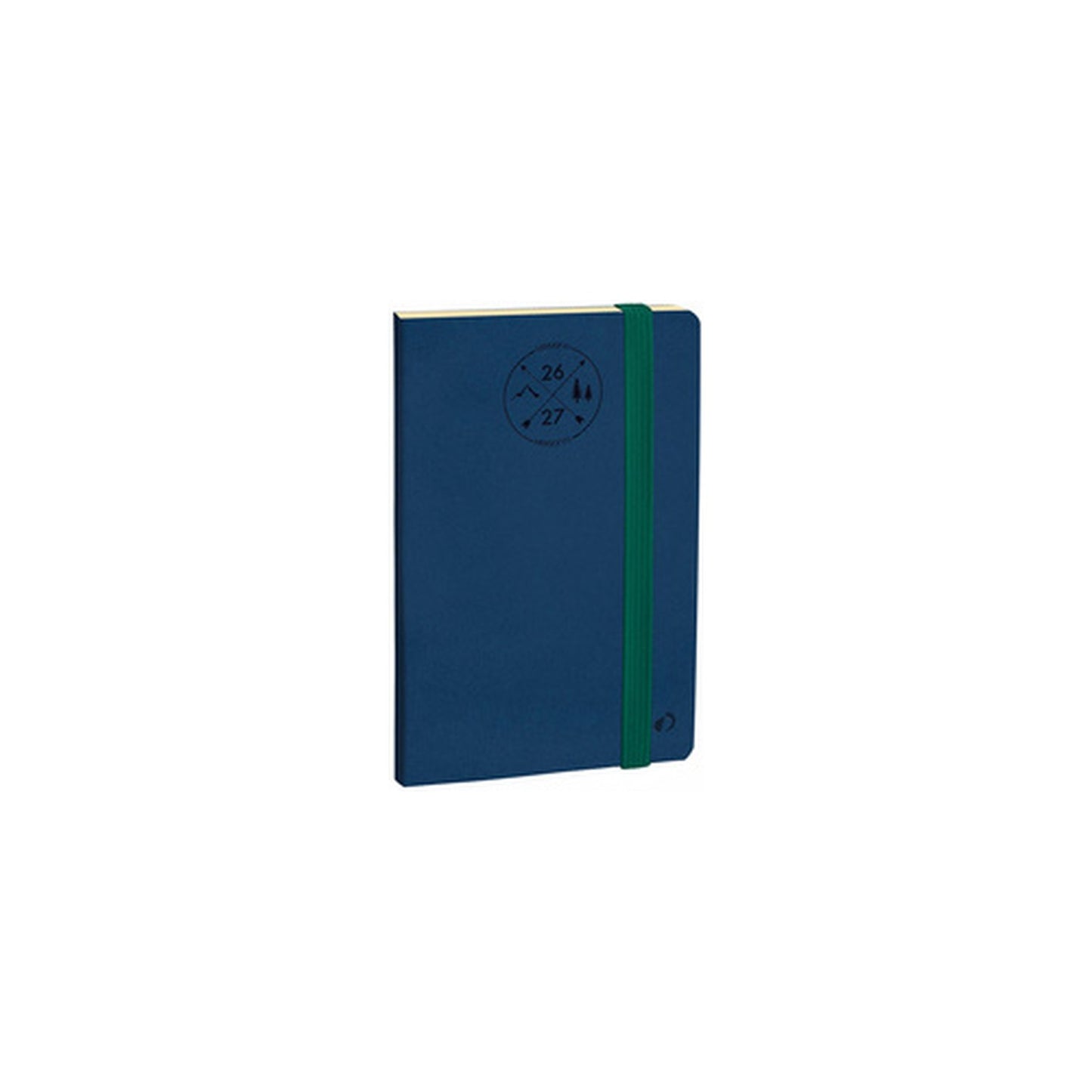 QUO VADIS Agenda Horizontal 24 SD Prestige, 2026/2027, bleu