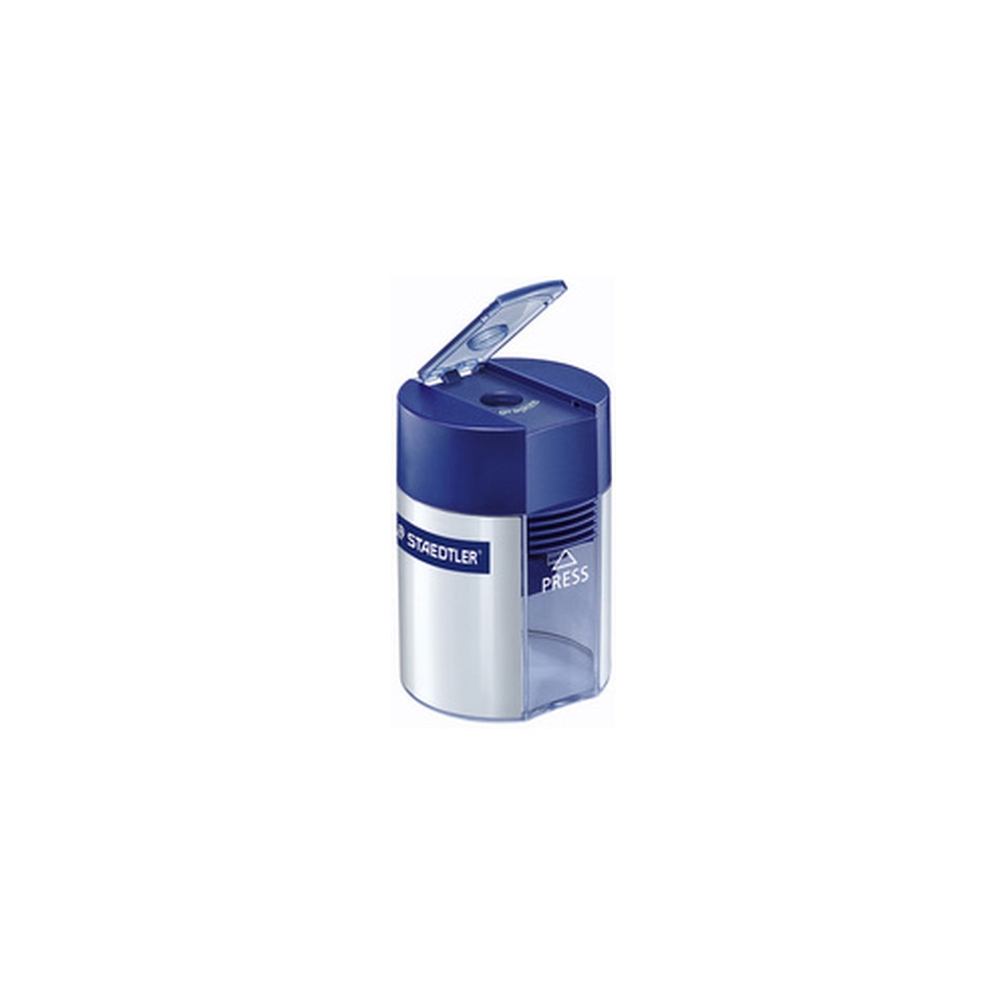 STAEDTLER Taille-crayon avec réservoir, rond, argenté