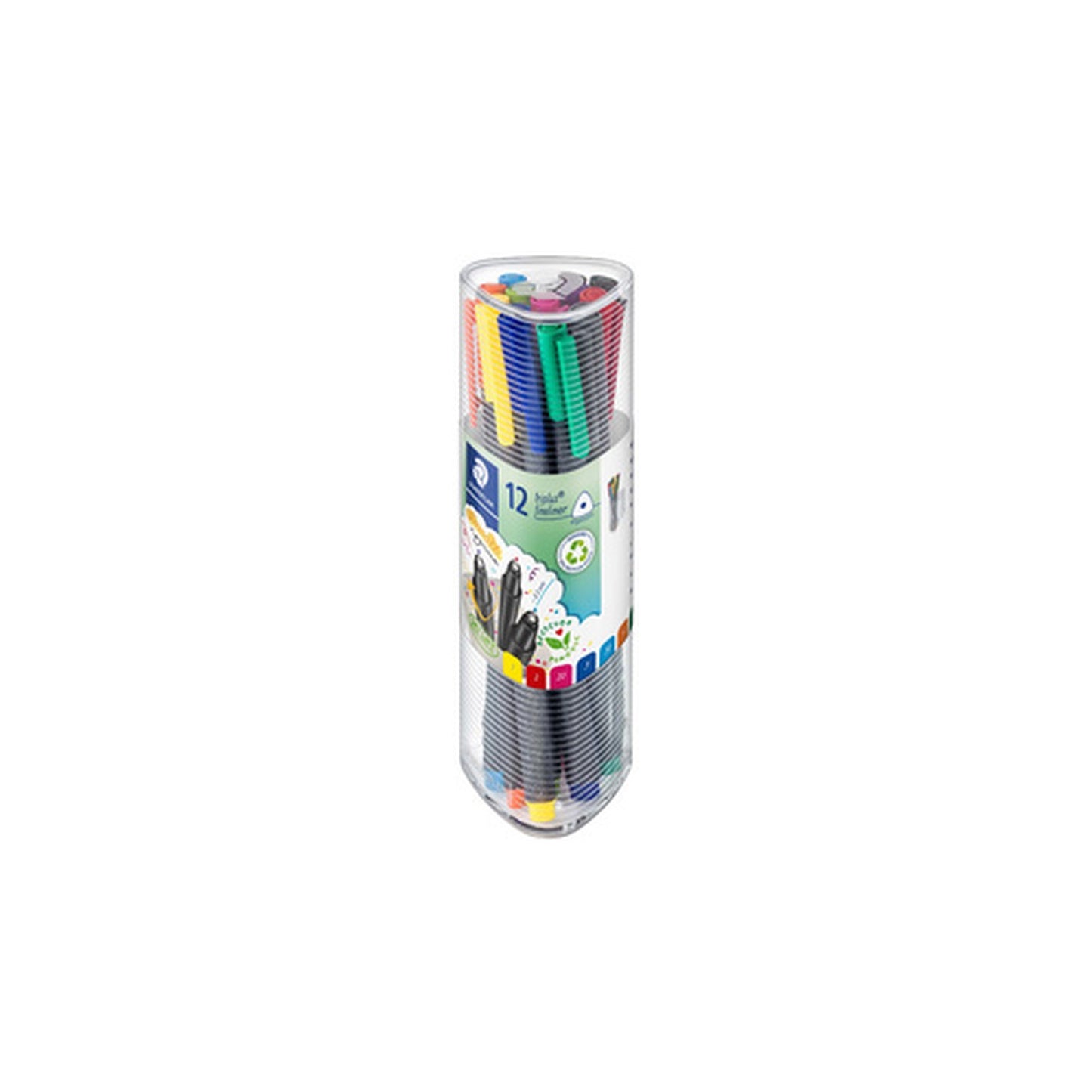 STAEDTLER Fineliner triplus BRILLIANT COLOURS, boîte de 12