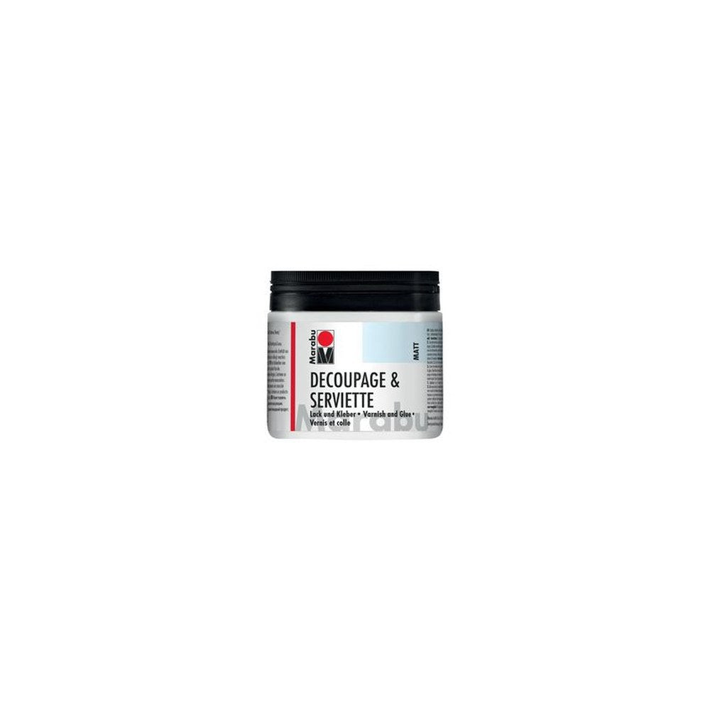 Marabu Vernis & colle pour serviettes, mat, 500 ml, en pot