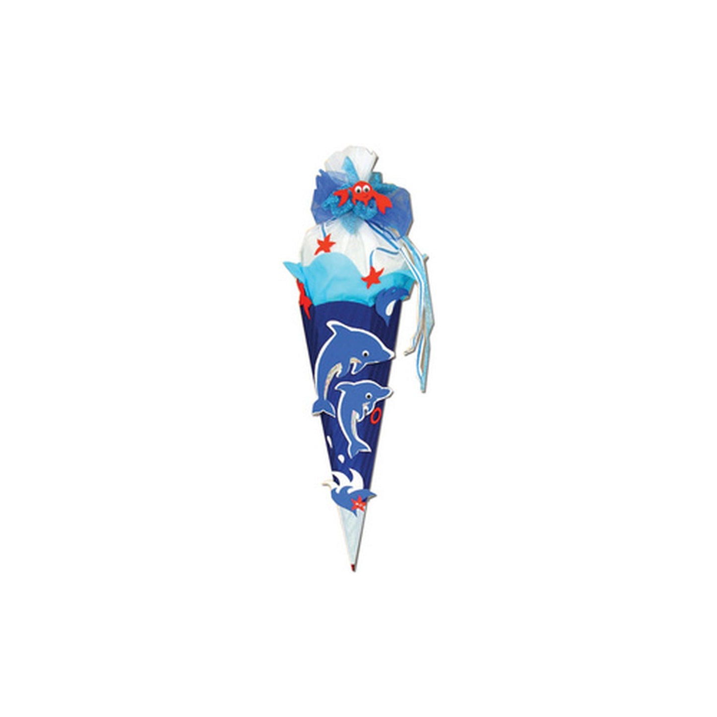 ROTH Kit de bricolage de cornet scolaire "dauphin", hexago-