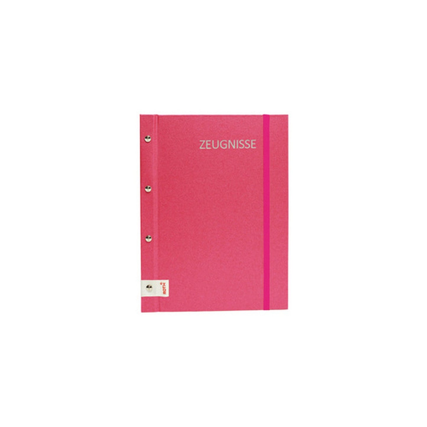 ROTH Zeugnismappe Metallium mit Buchschrauben, pink