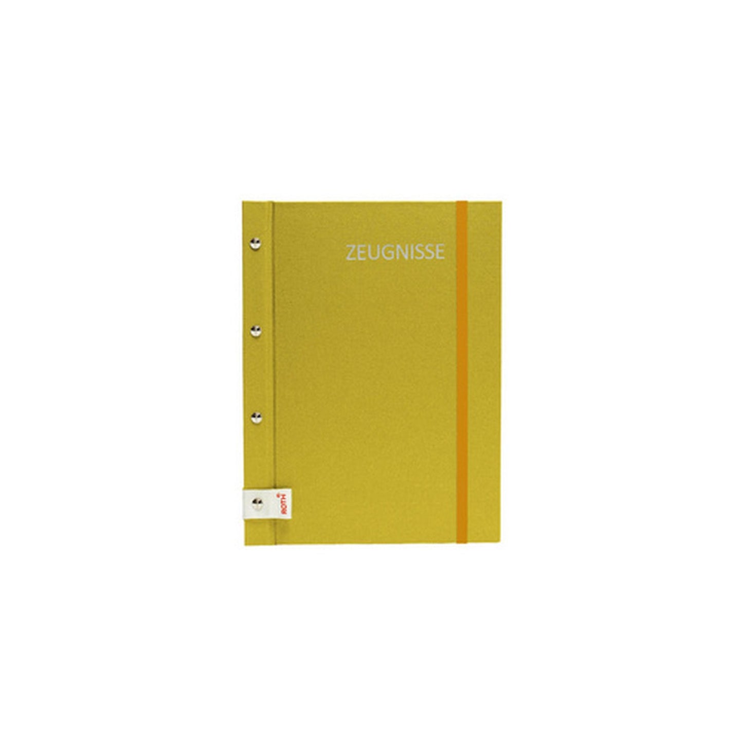 ROTH Zeugnismappe Metallium mit Buchschrauben, gold
