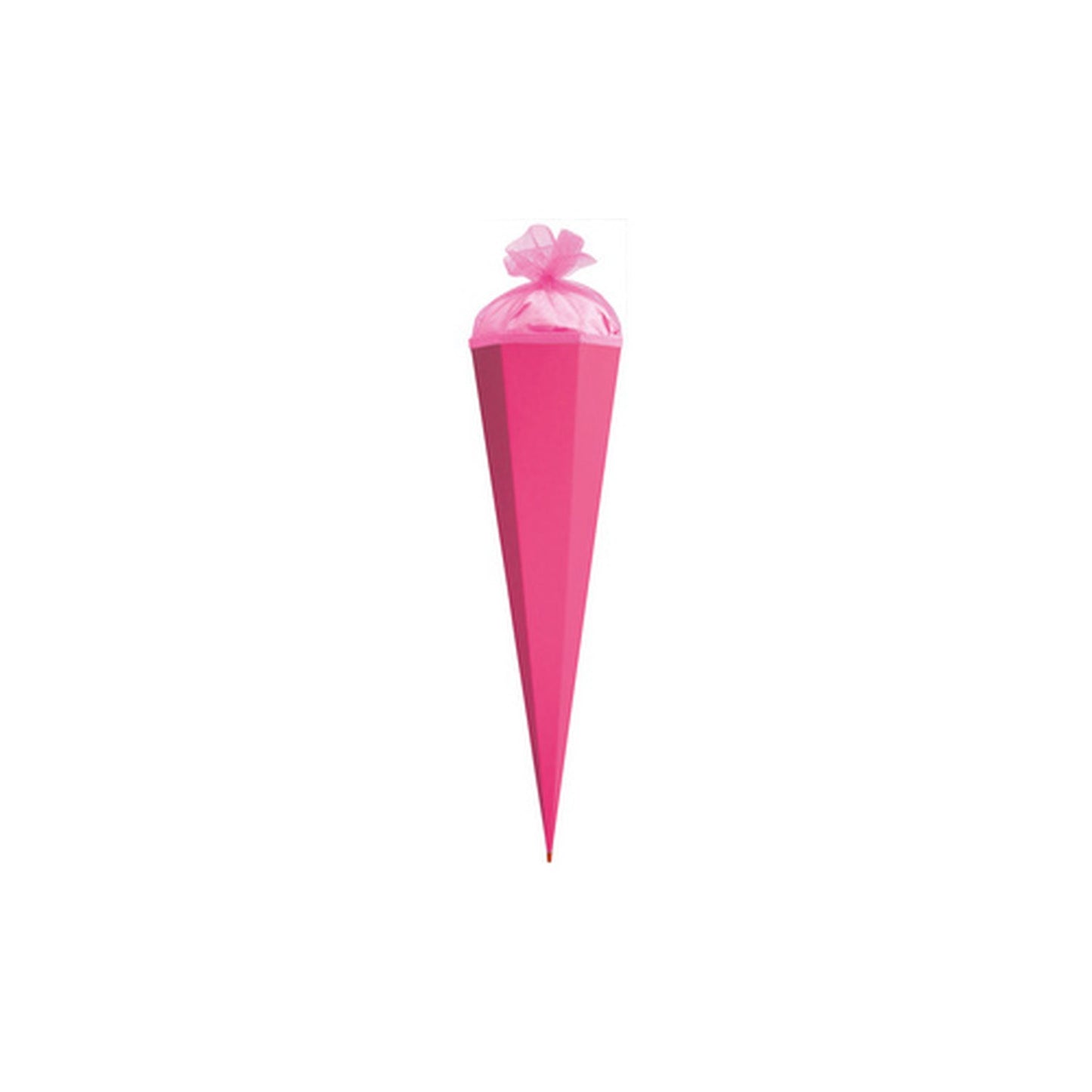 ROTH Bastelschultüte mit Verschluss, 850 mm, pink