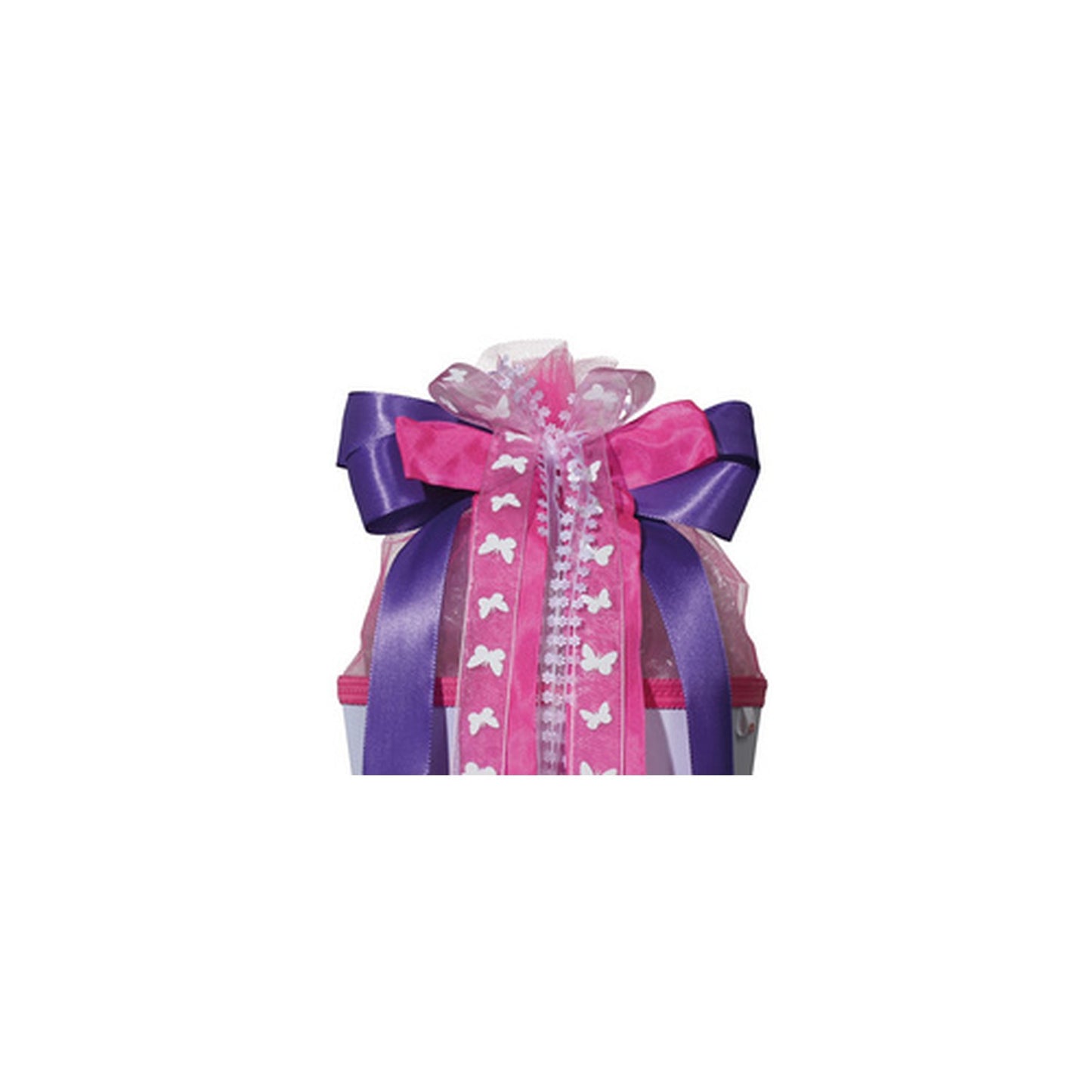 ROTH Schultütenschleife "Purple Rain", lila/pink