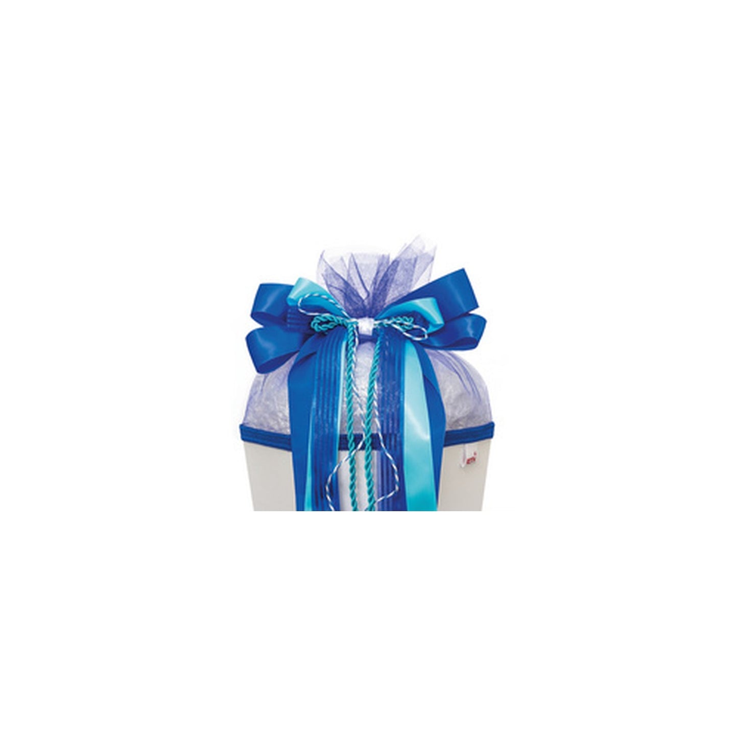 ROTH Schultütenschleife "Blue Dabadu", blau/türkis