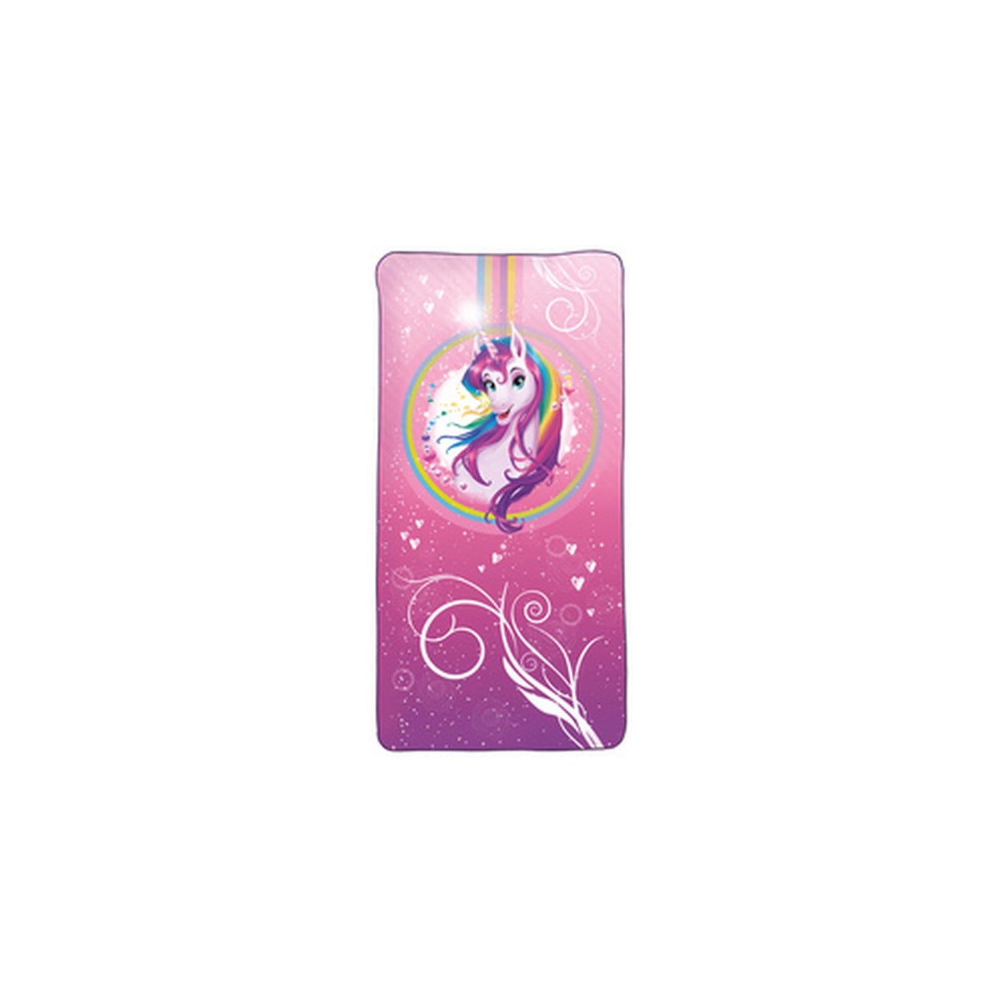 ROTH Serviette de bain pour enfants "Licorne", 600 x 1.200mm