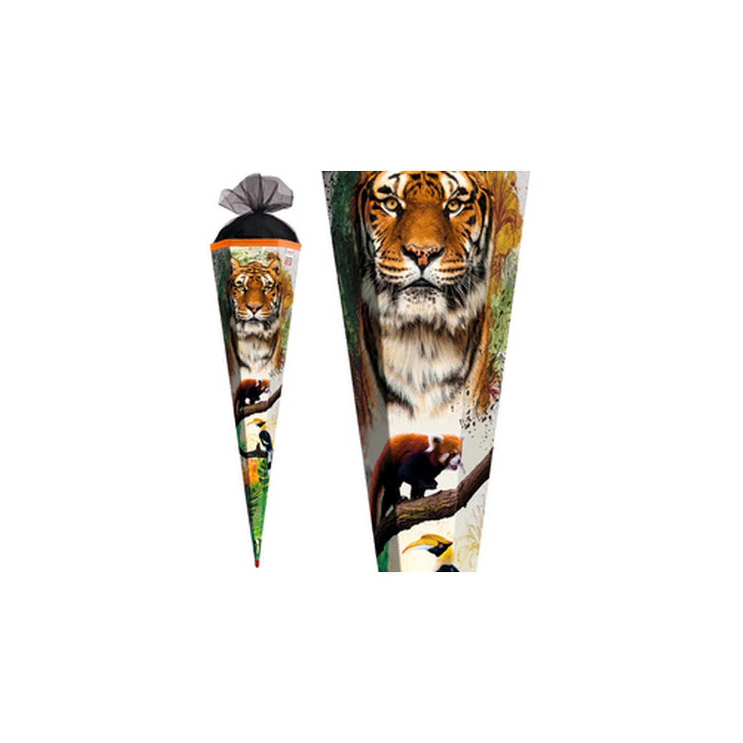 ROTH Schultüte "Tiger", eckig, 850 mm