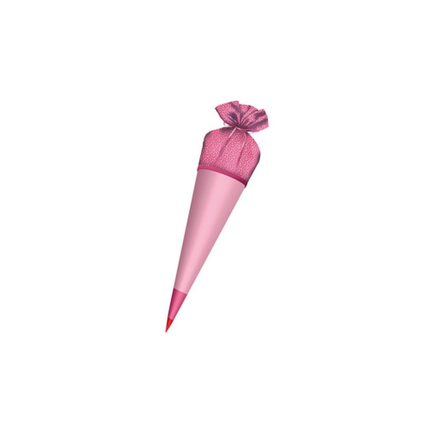 ROTH Stoffbezug für DIY-Stoffschultüte zum Bügeln, rosa
