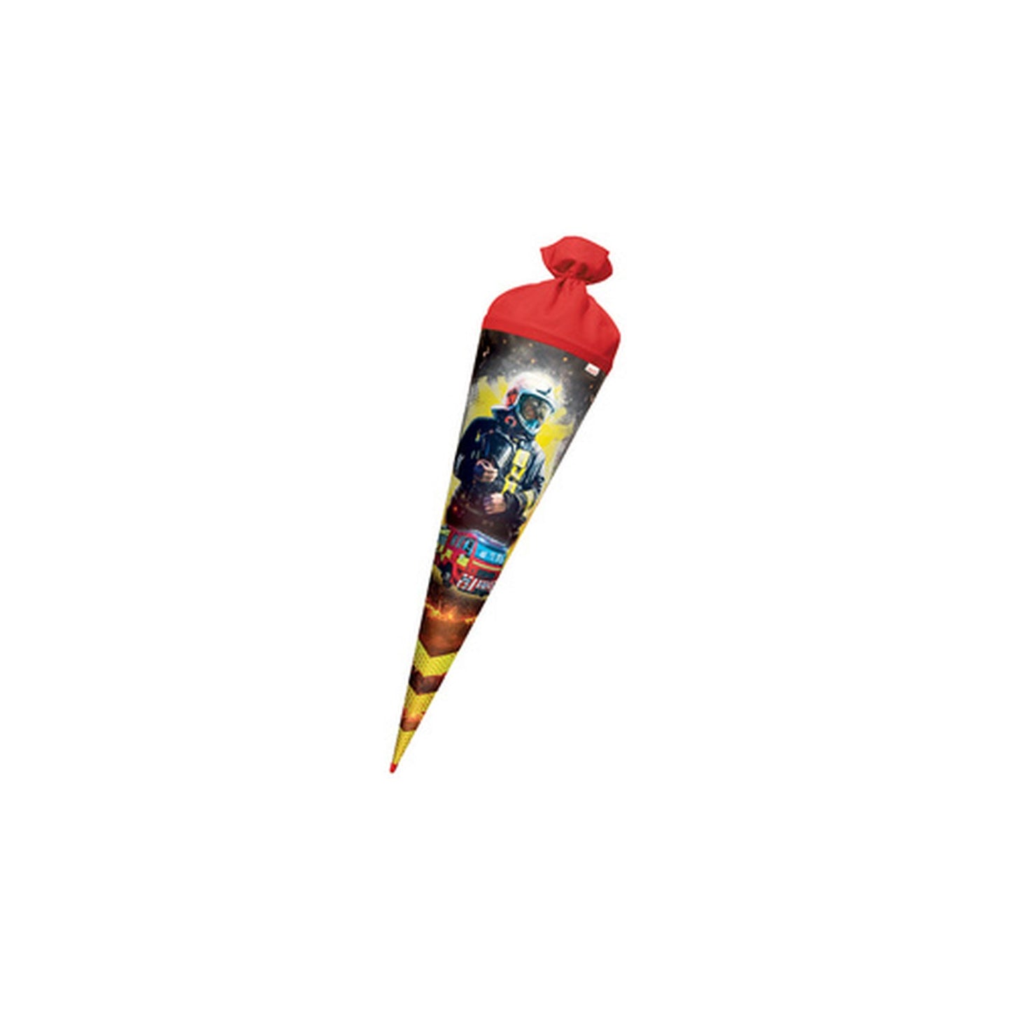 ROTH Schultüte "Feuerwehrmann", rund, 700 mm