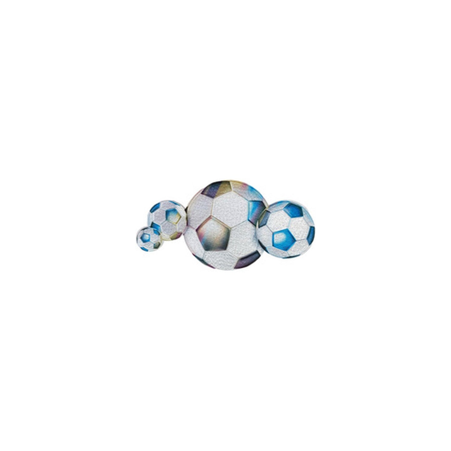 ROTH Bügelbild für DIY-Stoffschultüte, Fußball