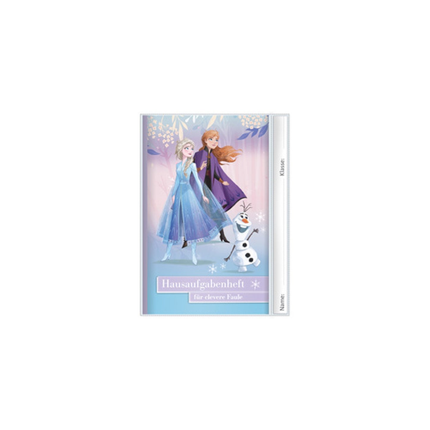 ROTH Hausaufgabenheft für clevere Faule "Disney Frozen"