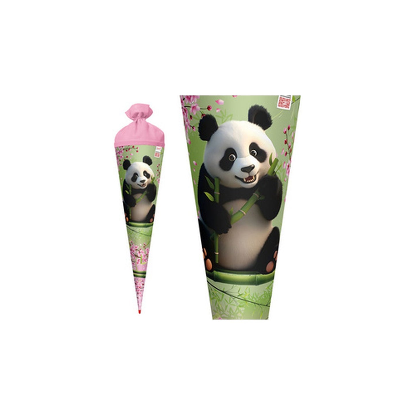 ROTH Schultüte "Panda", rund, 700 mm