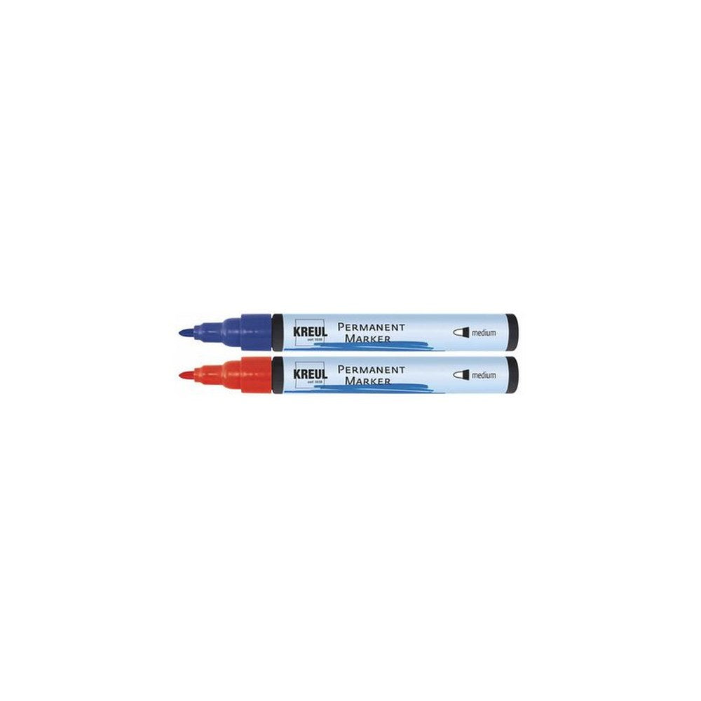 KREUL Marqueur permanent, medium, orange