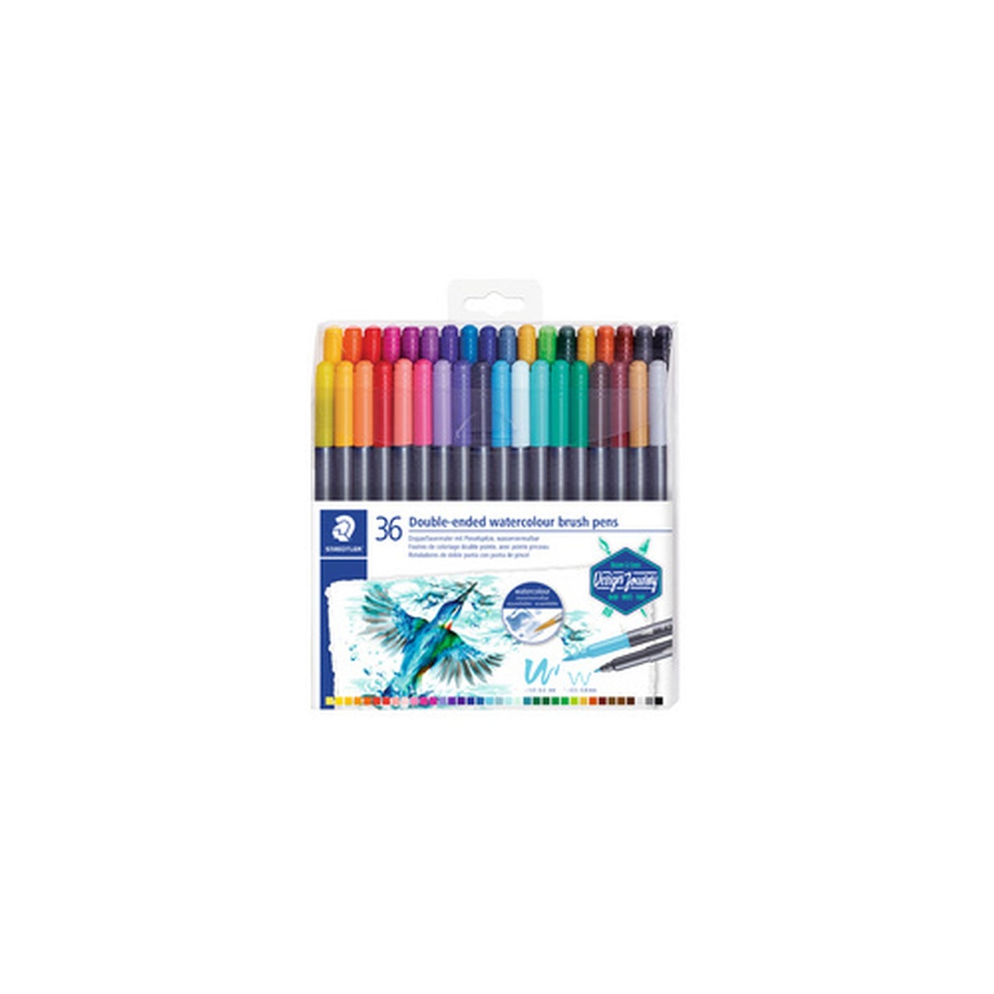 STAEDTLER Feutre double pointe Design Journey, étui de 36