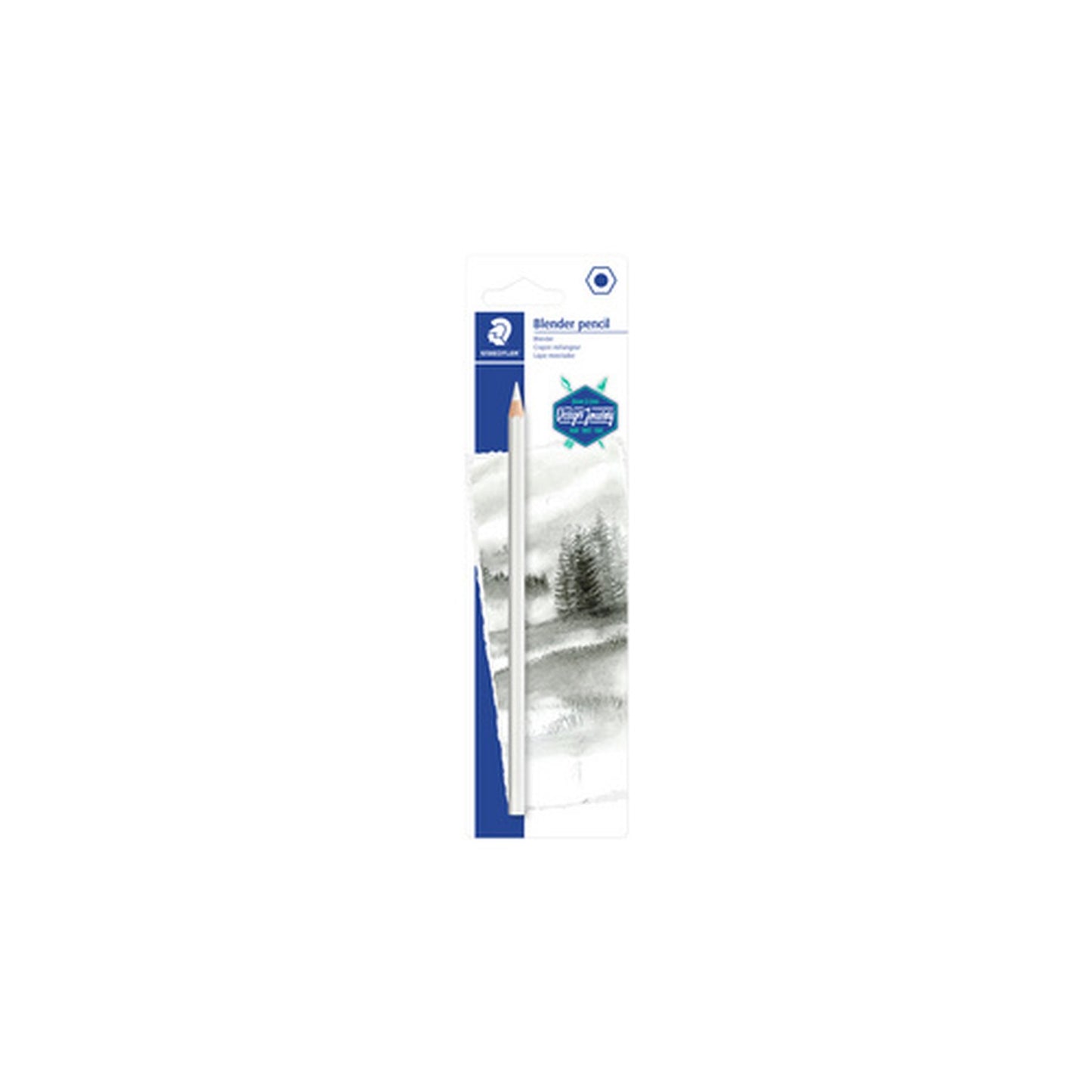 STAEDTLER Crayon mélangeur Design Journey, blanc, blister