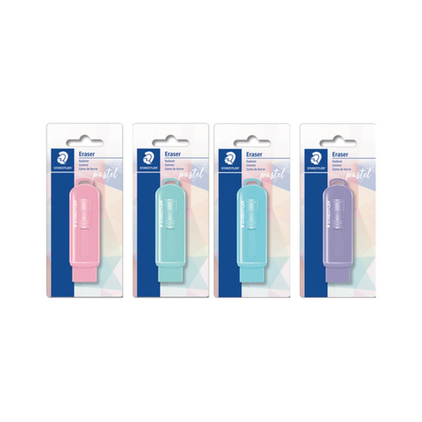 STAEDTLER Gomme 525 PS1 pastel, assorti
