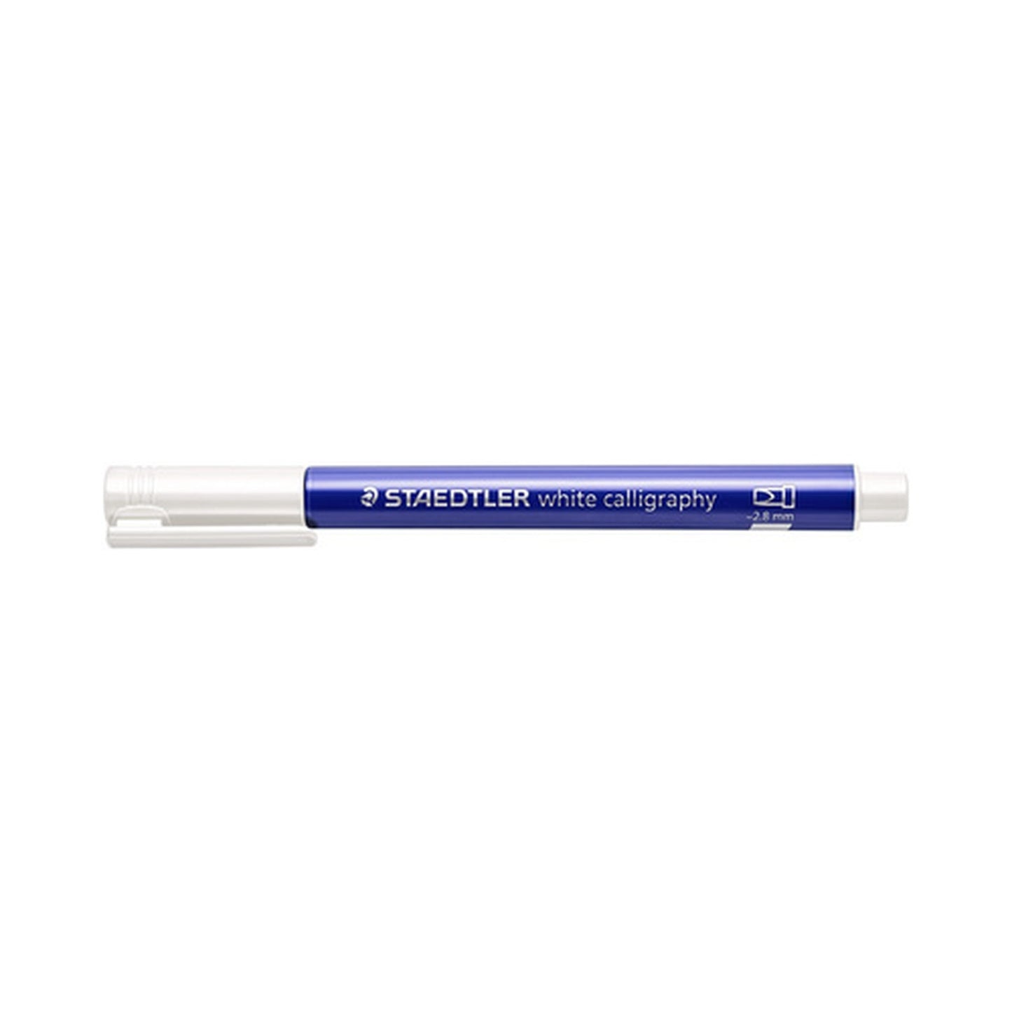 STAEDTLER Marqueur permanent metallic calligraphy, blanc