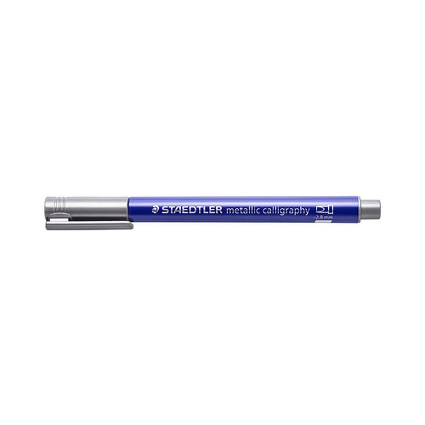 STAEDTLER Marqueur permanent metallic calligraphy, argent