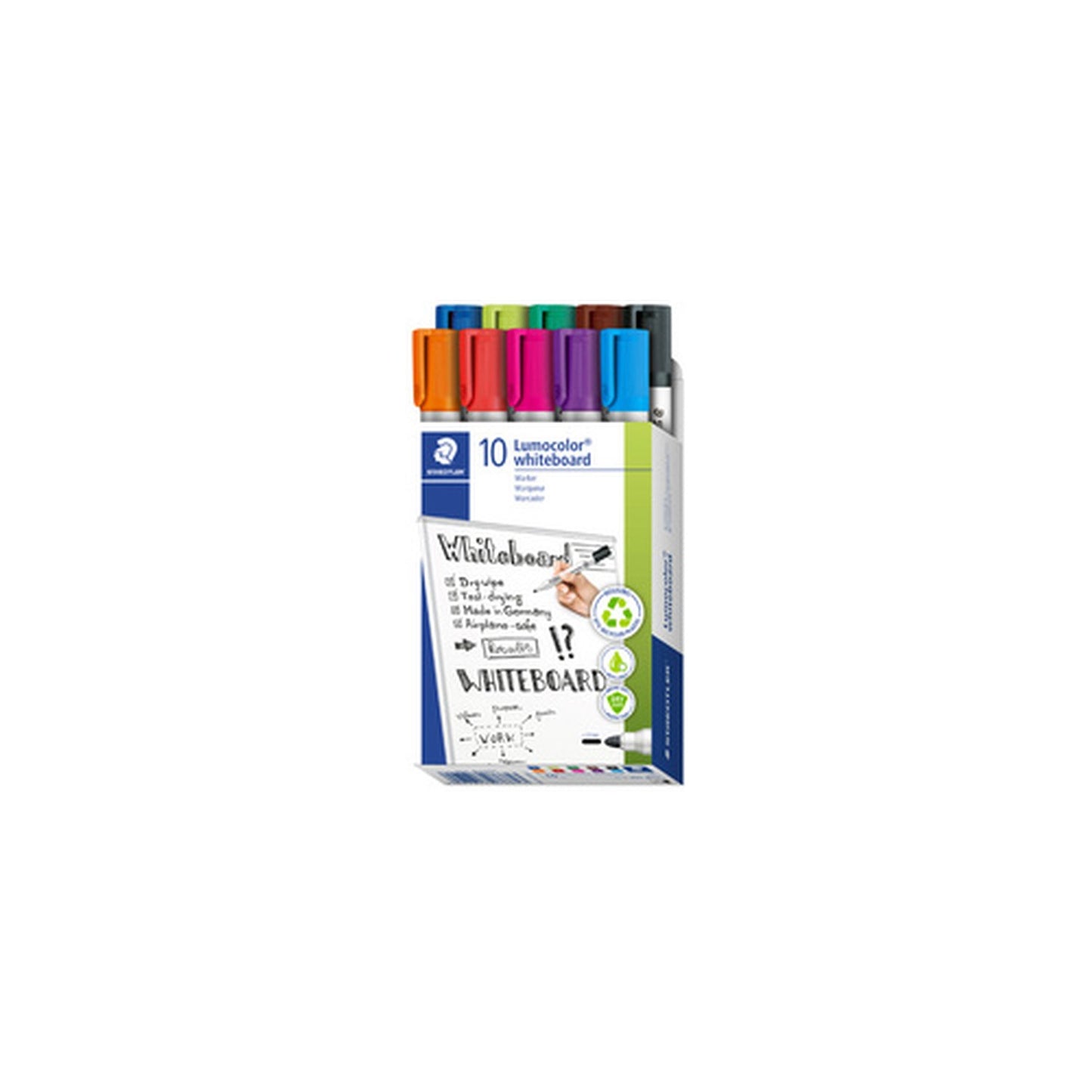 STAEDTLER Lumocolor Marqueur pour tableau blanc 351B, par 10