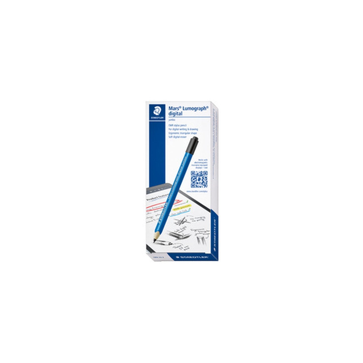 STAEDTLER Stylet numérique Mars Lumograph jumbo