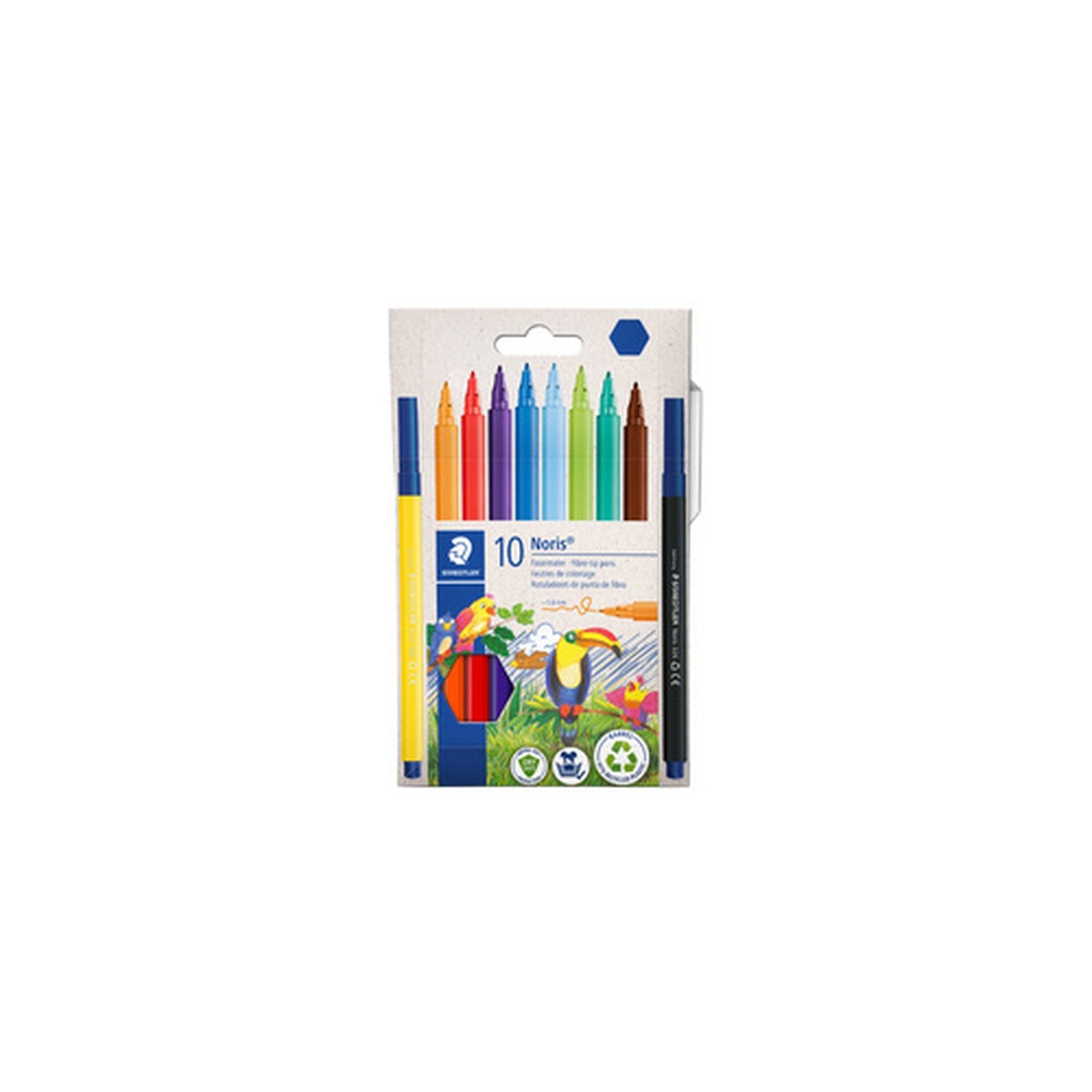 STAEDTLER Feutre Noris, étui carton de 10