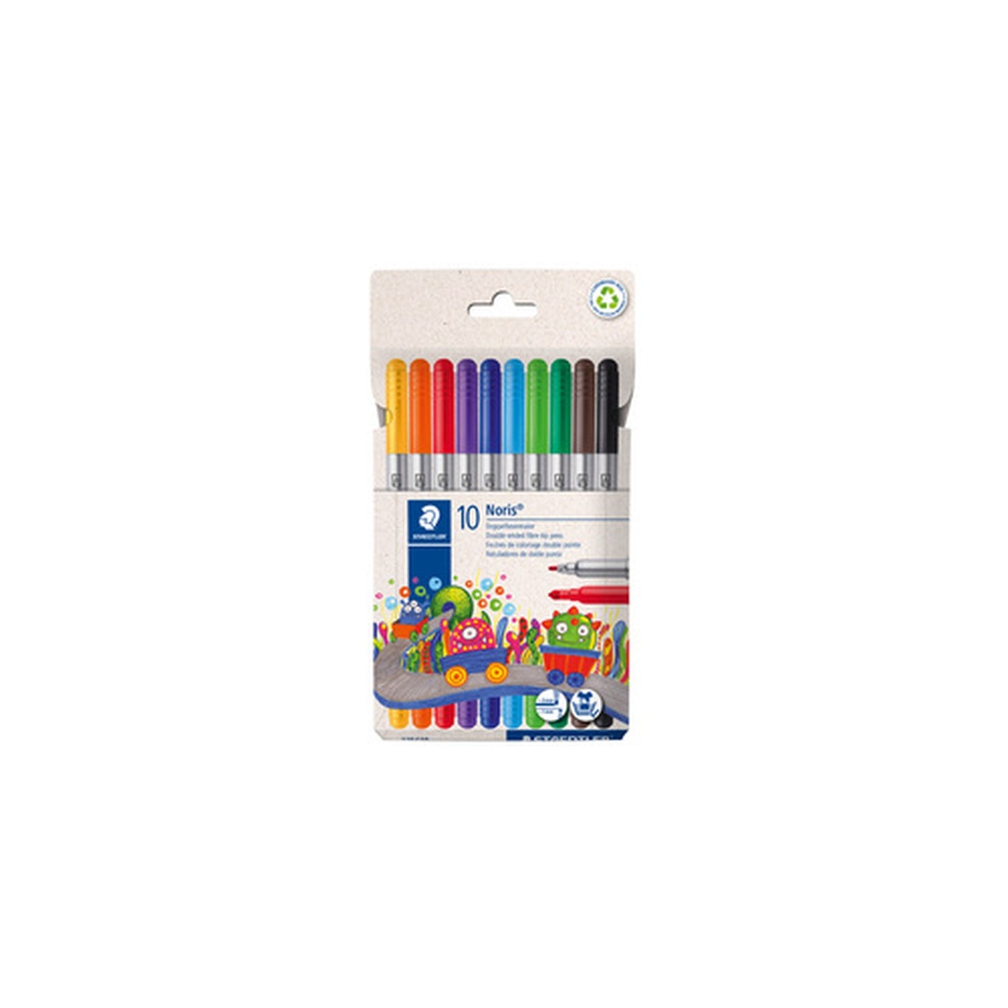 STAEDTLER Feutre double Noris, étui carton de 10