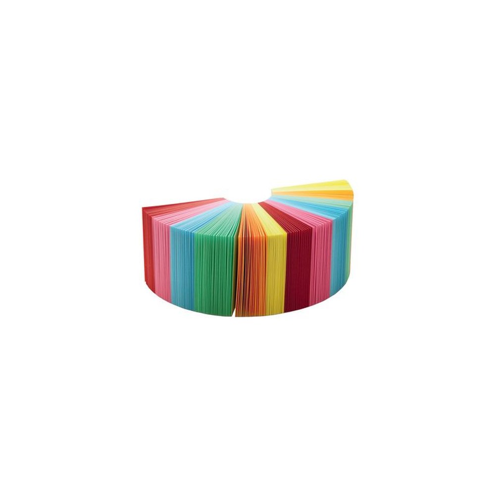 folia Bloc cube / bloc notes, 90 x 90 x 90 mm, coloré