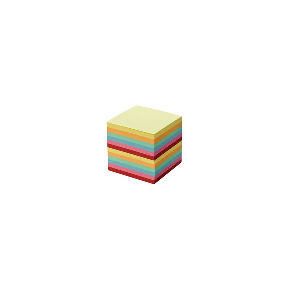 folia Bloc cube, 90 x 90 mm, 700 feuilles, coloré