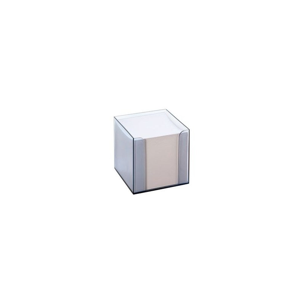 folia Bloc cube avec boîtier, plastique, transparent fumé